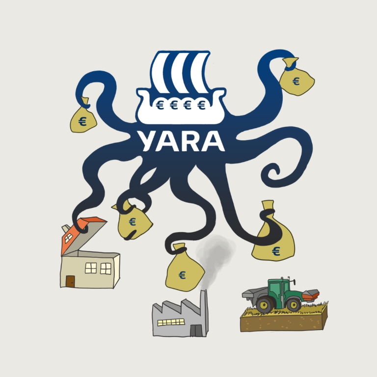 Farmers, workers, taxpayers: we’re all paying for Yara’s profits